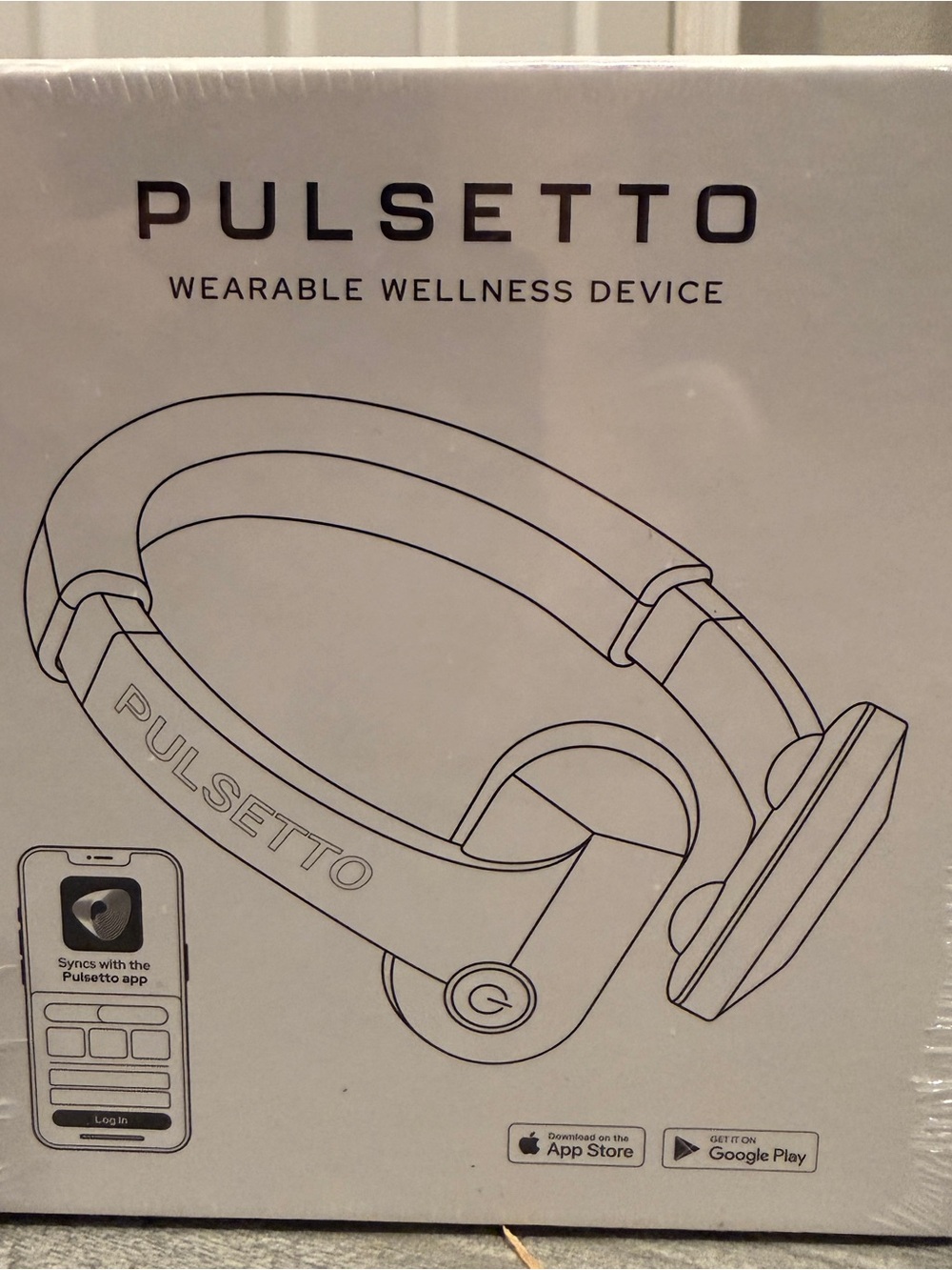 Pulsetto Wearable Wellness Device Vagus Nerve Stimulator NEW Sealed